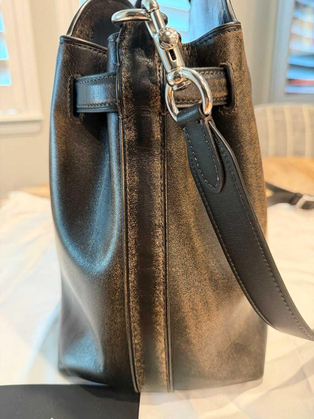 Coach Empire Carryall 40 “Loved Leather” Limited Edition • SOLD OUT • EUC - Picture 5 of 12